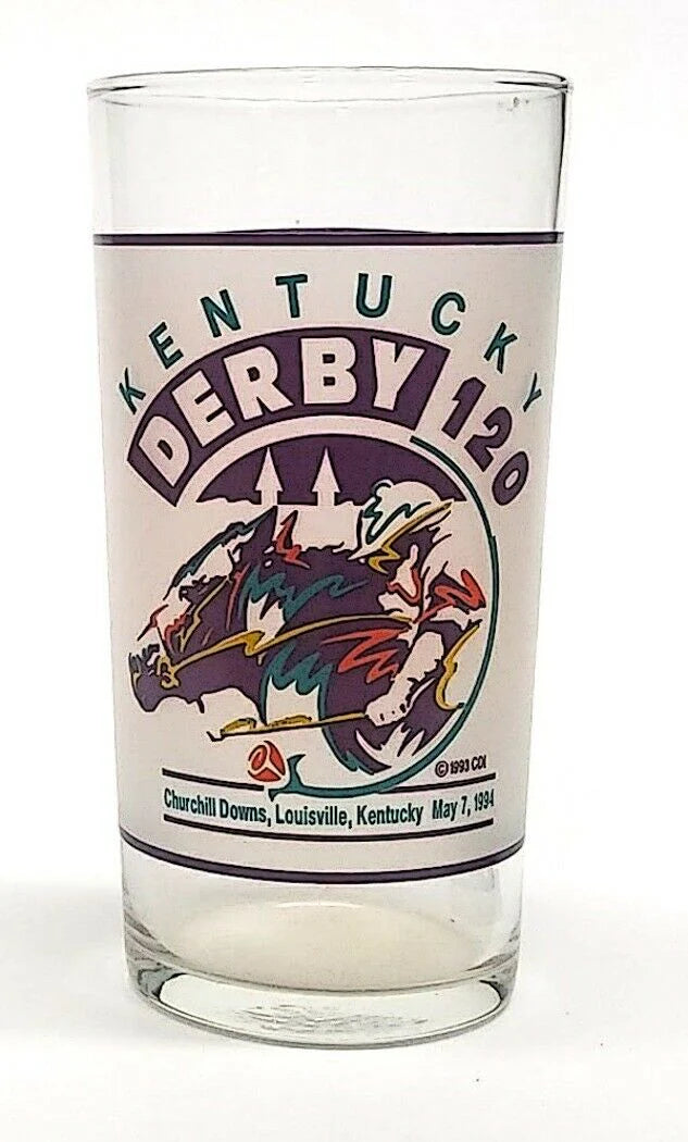 120th (1994) Kentucky Derby Glass