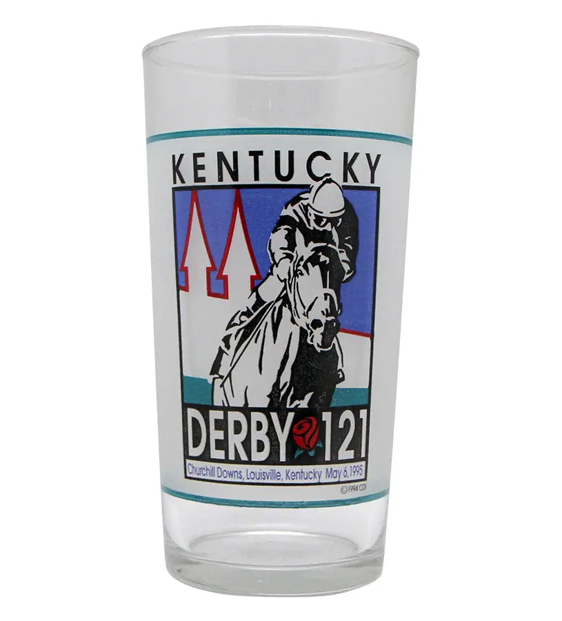 121st (1995) Kentucky Derby Glass